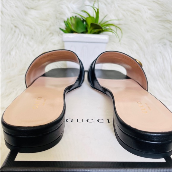 🍾🥂SOLD🥳New Gucci Marmont Sandals - Picture 5 of 11